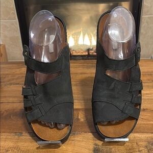 Romika Blue Mules Comfortable Clogs